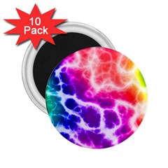 Colorful Tie Dye Pattern Texture 2 25  Magnets (10 Pack)  by SpinnyChairDesigns