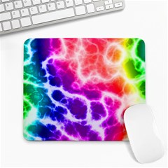 Colorful Tie Dye Pattern Texture Large Mousepads by SpinnyChairDesigns