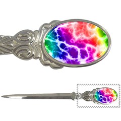 Colorful Tie Dye Pattern Texture Letter Opener by SpinnyChairDesigns