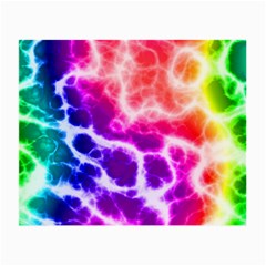 Colorful Tie Dye Pattern Texture Small Glasses Cloth by SpinnyChairDesigns