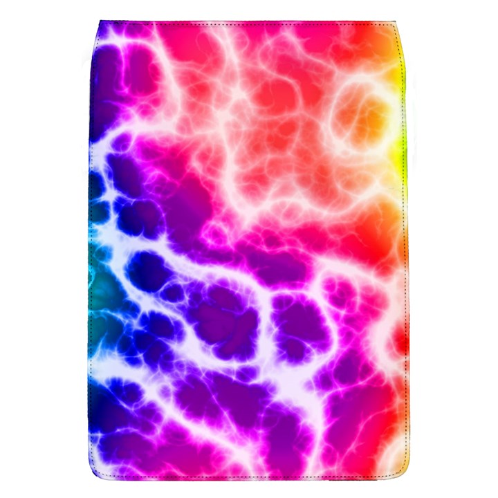 Colorful Tie Dye Pattern Texture Removable Flap Cover (L)