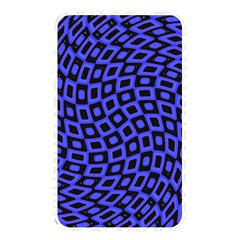 Abstract Black And Purple Checkered Pattern Memory Card Reader (rectangular) by SpinnyChairDesigns