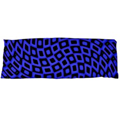 Abstract Black and Purple Checkered Pattern Body Pillow Case (Dakimakura)