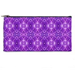 Geometric Galaxy Pattern Print Pencil Case