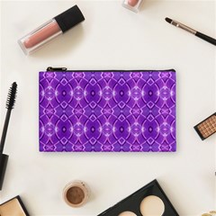 Geometric Galaxy Pattern Print Cosmetic Bag (Small)