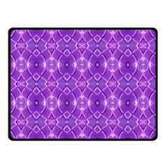 Geometric Galaxy Pattern Print Double Sided Fleece Blanket (Small) 