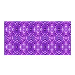 Geometric Galaxy Pattern Print Satin Wrap