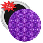 Geometric Galaxy Pattern Print 3  Magnets (10 pack)  Front