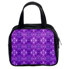 Geometric Galaxy Pattern Print Classic Handbag (two Sides) by dflcprintsclothing