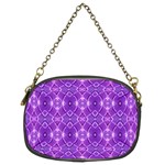 Geometric Galaxy Pattern Print Chain Purse (Two Sides) Front