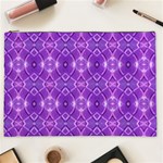 Geometric Galaxy Pattern Print Cosmetic Bag (XXL) Front