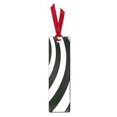 Black And White Zebra Stripes Pattern Small Book Marks by SpinnyChairDesigns