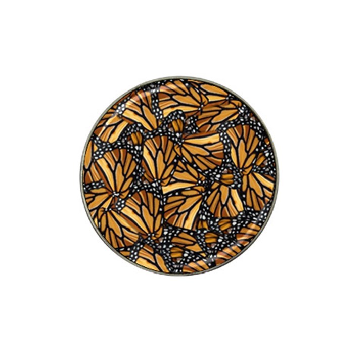 Monarch Butterfly Wings Pattern Hat Clip Ball Marker (10 pack)