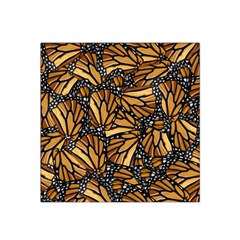 Monarch Butterfly Wings Pattern Satin Bandana Scarf by SpinnyChairDesigns