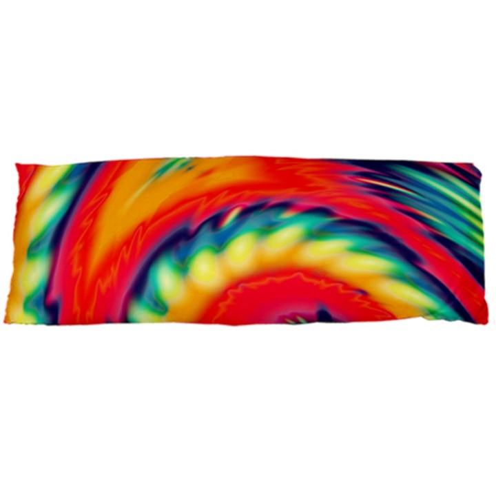 Colorful Dark Tie Dye Pattern Body Pillow Case Dakimakura (Two Sides)