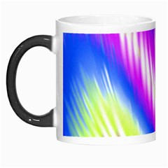 Colorful Blue Purple Pastel Tie Dye Pattern Morph Mugs by SpinnyChairDesigns