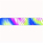 Colorful Blue Purple Pastel Tie Dye Pattern Small Bar Mats 24 x4  Bar Mat