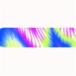 Colorful Blue Purple Pastel Tie Dye Pattern Large Bar Mats 32 x8.5  Bar Mat