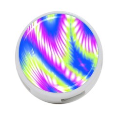 Colorful Blue Purple Pastel Tie Dye Pattern 4-port Usb Hub (two Sides) by SpinnyChairDesigns