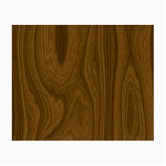 Dark Wood Panel Texture Small Glasses Cloth