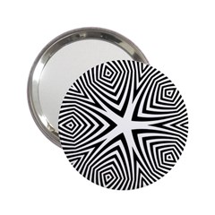 Abstract Zebra Stripes Pattern 2 25  Handbag Mirrors by SpinnyChairDesigns