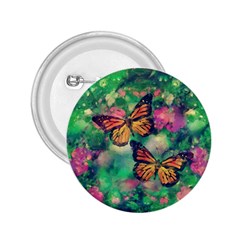 Watercolor Monarch Butterflies 2 25  Buttons by SpinnyChairDesigns