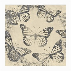 Vintage Ink Stamp On Paper Monarch Butterfly Medium Glasses Cloth (2 Sides)