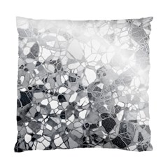 Black And White Abstract Mosaic Pattern Standard Cushion Case (two Sides) by SpinnyChairDesigns