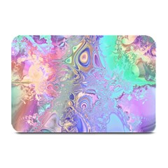 Pastel Marble Paint Swirl Pattern Plate Mats by SpinnyChairDesigns