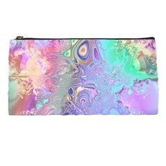 Pastel Marble Paint Swirl Pattern Pencil Case by SpinnyChairDesigns