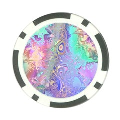 Pastel Marble Paint Swirl Pattern Poker Chip Card Guard (10 Pack) by SpinnyChairDesigns