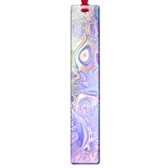 Pastel Marble Paint Swirl Pattern Large Book Marks by SpinnyChairDesigns