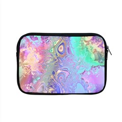 Pastel Marble Paint Swirl Pattern Apple Macbook Pro 15  Zipper Case by SpinnyChairDesigns