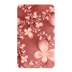 Tea Rose Colored Floral Pattern Memory Card Reader (rectangular) by SpinnyChairDesigns