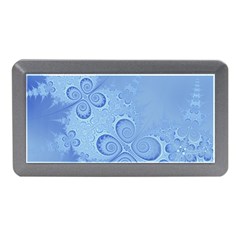 Light Blue Intricate Swirls Pattern Memory Card Reader (mini) by SpinnyChairDesigns