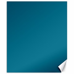 Mosaic Blue Pantone Solid Color Canvas 20  X 24  by FlagGallery