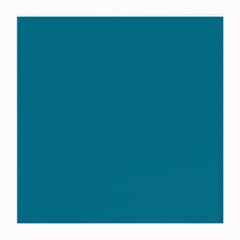 Mosaic Blue Pantone Solid Color Medium Glasses Cloth (2 Sides) by FlagGallery