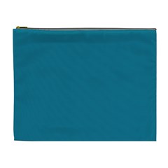 Mosaic Blue Pantone Solid Color Cosmetic Bag (xl) by FlagGallery