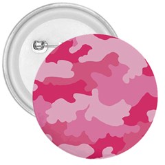 Camo Pink 3  Buttons by MooMoosMumma