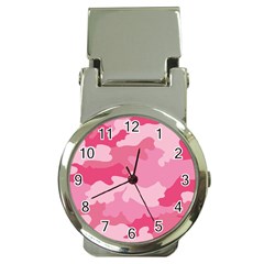 Camo Pink Money Clip Watches by MooMoosMumma