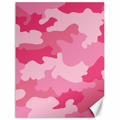 Camo Pink Canvas 18  X 24  by MooMoosMumma