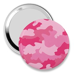 Camo Pink 3  Handbag Mirrors by MooMoosMumma