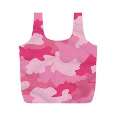 Camo Pink Full Print Recycle Bag (m)