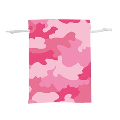 Camo Pink Lightweight Drawstring Pouch (m) by MooMoosMumma