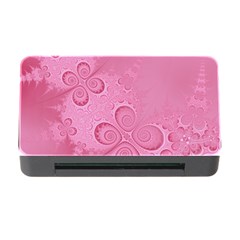 Pink Intricate Swirls Pattern Memory Card Reader With Cf by SpinnyChairDesigns