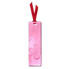 Pink Intricate Swirls Pattern Small Book Marks by SpinnyChairDesigns