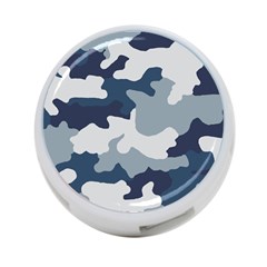 Camo Blue 4-port Usb Hub (one Side) by MooMoosMumma