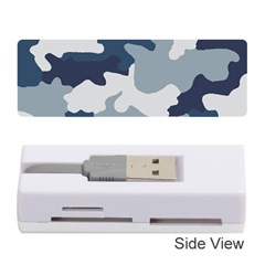 Camo Blue Memory Card Reader (stick) by MooMoosMumma