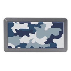 Camo Blue Memory Card Reader (mini) by MooMoosMumma