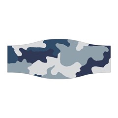 Camo Blue Stretchable Headband by MooMoosMumma